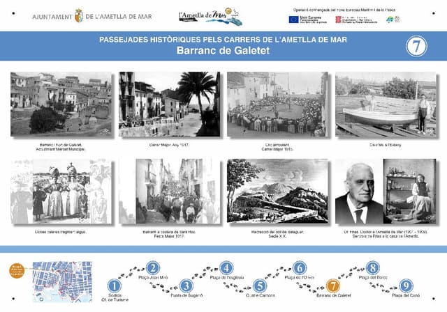 7. "Barranc de Galetet" (Ruta histórica de l'Ametlla de Mar)