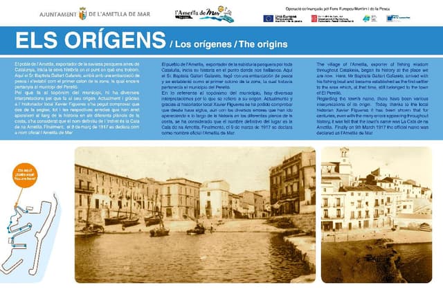 2. Los orígenes. Ruta: (Descubre la esencia de un pueblo pescador).