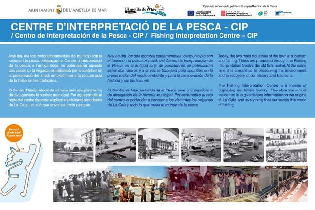 1. CIP - Centro de Interpretación de la Pesca (Ruta: Descubre la esencia de un pueblo pescador).