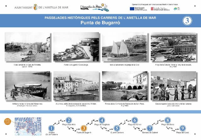 3. "Punta de Bugarró" (Ruta histórica por l'Ametlla de Mar)