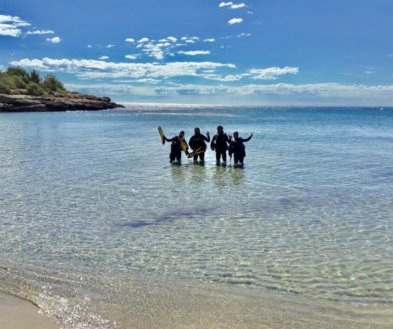 Bautizo de buceo - Ametlla Diving (Centro de Buceo PADI Autorizado #24626)