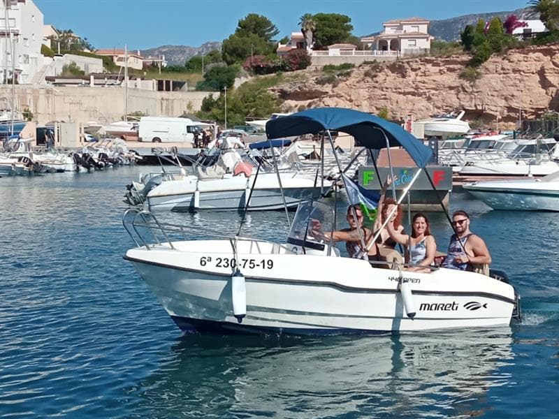 Alquiler embarcación sin titulación - Enjoy Calafat